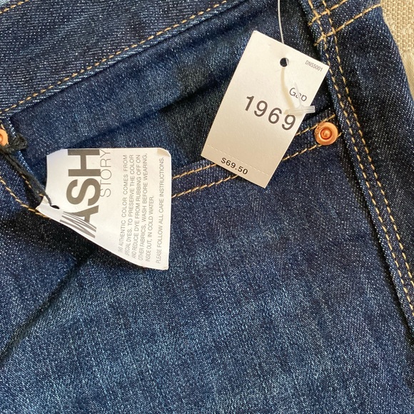 NWT GAP  30/10L low rise straight jeans - Picture 4 of 4